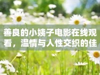 善良的小姨子電影在線觀看，溫情與人性交織的佳作