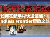 如何在新手村快速崛起？Endless Frontier冒險之旅等你來挑戰(zhàn)！