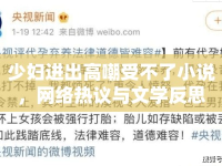 少婦進出高嘲受不了小說，網(wǎng)絡熱議與文學反思
