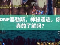 DNF塞勒斯，神秘遺跡，你真的了解嗎？
