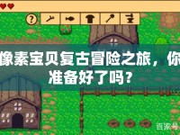 像素寶貝復(fù)古冒險之旅，你準(zhǔn)備好了嗎？