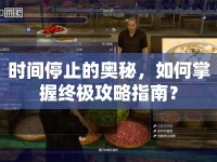 時間停止的奧秘，如何掌握終極攻略指南？