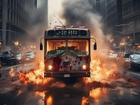 公交車被干，城市交通面臨的全新危機？