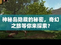 神秘島隱藏的秘密，奇幻之旅等你來探索？