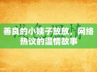 善良的小姨子放放，網(wǎng)絡(luò)熱議的溫情故事