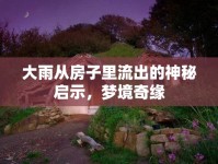 大雨從房子里流出的神秘啟示，夢境奇緣