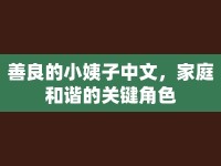 善良的小姨子中文，家庭和諧的關(guān)鍵角色