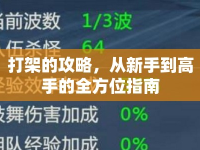 打架的攻略，從新手到高手的全方位指南