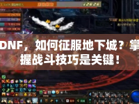 DNF，如何征服地下城？掌握戰(zhàn)斗技巧是關(guān)鍵！