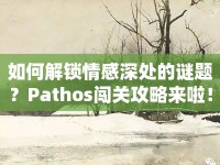 如何解鎖情感深處的謎題？Pathos闖關(guān)攻略來(lái)啦！