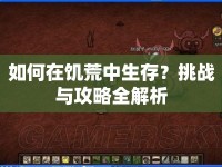 如何在饑荒中生存？挑戰(zhàn)與攻略全解析