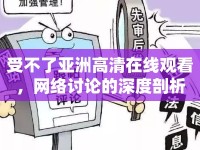 受不了亞洲高清在線觀看，網(wǎng)絡(luò)討論的深度剖析