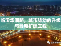 臨汾華洲路，城市脈動的升級與最新擴(kuò)建工程