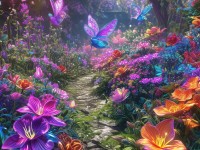 夢幻手游中，你的虛擬花園能否綻放美麗圖案？