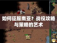 如何征服南亞？戰(zhàn)役攻略與策略的藝術(shù)