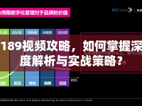 189視頻攻略，如何掌握深度解析與實(shí)戰(zhàn)策略？