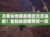 古老谷地藏著哪些無盡寶藏？金和谷攻略帶你一探究竟！