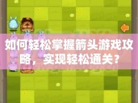 如何輕松掌握箭頭游戲攻略，實(shí)現(xiàn)輕松通關(guān)？