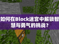 如何在Block迷宮中解鎖智慧與勇氣的挑戰(zhàn)？