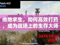 絕地求生，如何高效打藥，成為戰(zhàn)場上的生存大師？
