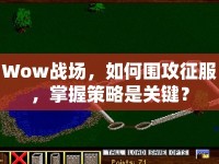 Wow戰(zhàn)場，如何圍攻征服，掌握策略是關(guān)鍵？