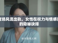 官場(chǎng)風(fēng)流出軌，女性在權(quán)力與情感間的隱秘抉擇