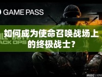 如何成為使命召喚戰(zhàn)場上的終極戰(zhàn)士？
