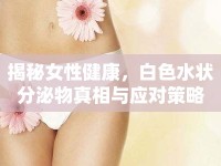 揭秘女性健康，白色水狀分泌物真相與應(yīng)對策略
