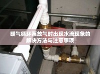 暖氣循環(huán)泵放氣時(shí)出現(xiàn)水流現(xiàn)象的解決方法與注意事項(xiàng)