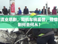 物流業(yè)悲劇，司機(jī)車禍離世，賠償機(jī)制何去何從？