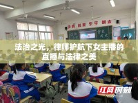 法治之光，律師護(hù)航下女主播的直播與法律之美