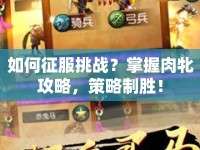 如何征服挑戰(zhàn)？掌握肉牝攻略，策略制勝！