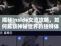 揭秘Inside女流攻略，如何解鎖神秘世界的獨特體驗？