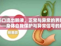 傷口流出腸液，正常與異常的界限——身體自我保護(hù)與異常信號(hào)的解析