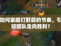 如何掌握打野蔚的節(jié)奏，引領團隊走向勝利？