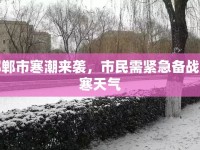 邯鄲市寒潮來(lái)襲，市民需緊急備戰(zhàn)嚴(yán)寒天氣