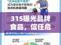 315曝光品牌食品，信任危機(jī)下的消費(fèi)者覺(jué)醒