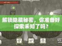 解鎖隱藏秘密，你準(zhǔn)備好探索未知了嗎？