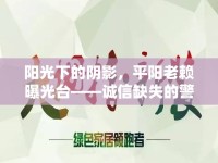陽光下的陰影，平陽老賴曝光臺——誠信缺失的警鐘與希望之光
