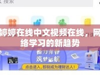 婷婷在線中文視頻在線，網(wǎng)絡學習的新趨勢