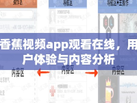 香蕉視頻app觀看在線，用戶體驗(yàn)與內(nèi)容分析