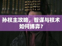 孫權(quán)主攻略，智謀與權(quán)術(shù)如何博弈？