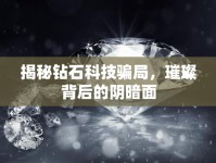 揭秘鉆石科技騙局，璀璨背后的陰暗面