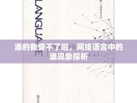 添的我受不了啦，網(wǎng)絡(luò)語言中的添現(xiàn)象探析