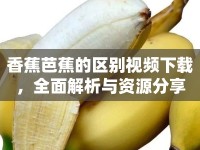 香蕉芭蕉的區(qū)別視頻下載，全面解析與資源分享