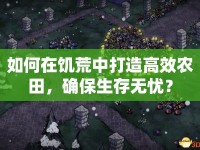 如何在饑荒中打造高效農(nóng)田，確保生存無憂？