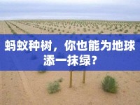 螞蟻種樹，你也能為地球添一抹綠？