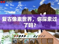 復古像素世界，你探索過了嗎？
