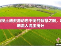 透視土地資源動態(tài)平衡的智慧之眼，耕地流入流出統(tǒng)計