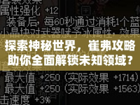 探索神秘世界，崔弗攻略助你全面解鎖未知領(lǐng)域？